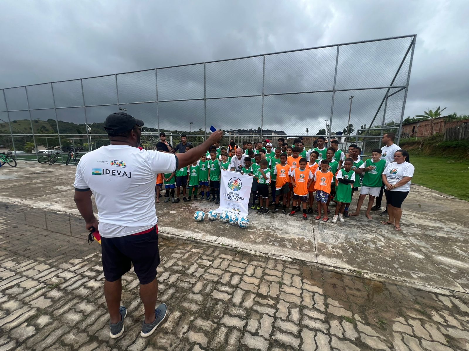 IDEVAJ dá início ao Projeto “Esporte para Todos: Mais Saúde e Inclusão Social” em Muniz Ferreira