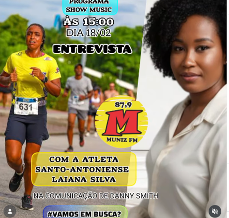 Laiana Silva destaca projeto “Esporte para Todos” em entrevista na Rádio Muniz FM