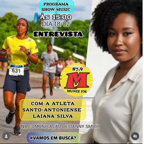Laiana Silva destaca projeto “Esporte para Todos” em entrevista na Rádio Muniz FM