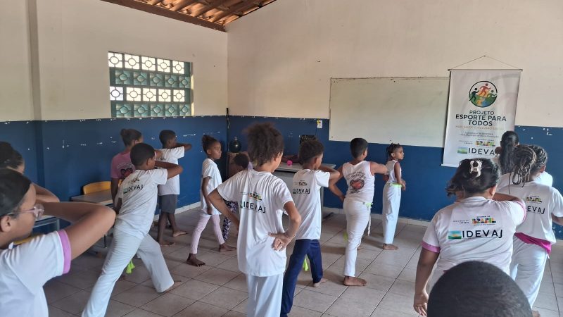 Capoeira fortalece valores e mantém Projeto “Esporte para Todos”