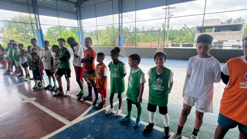 Escolinha de futebol e práticas esportivas movimentam a cidade de Muniz Ferreira