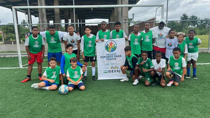 Evolução dos alunos marca o fortalecimento do trabalho em equipe na escolinha de futebol