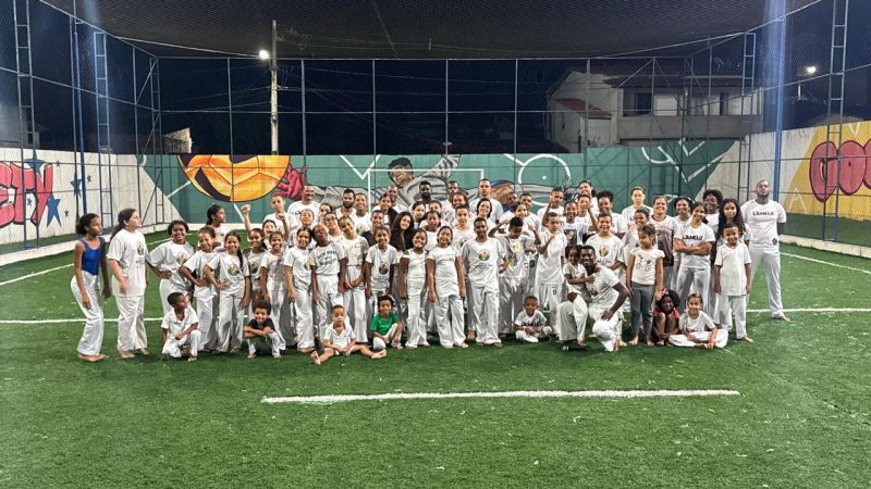 Capoeira transforma vidas por meio do Projeto IDEVAJ em parceria com o Ministério do Esporte