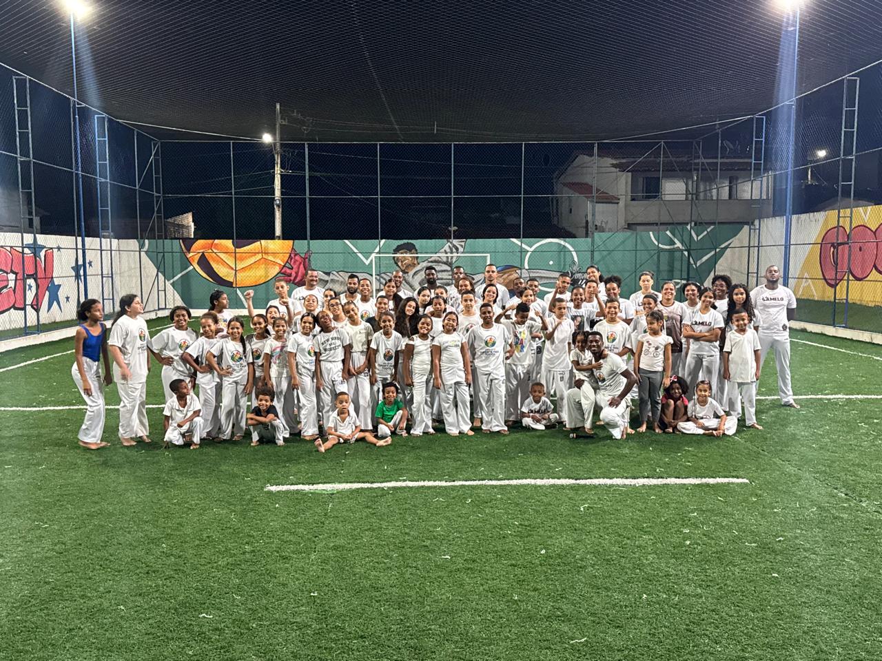 Capoeira transforma vidas por meio do Projeto IDEVAJ em parceria com o Ministério do Esporte